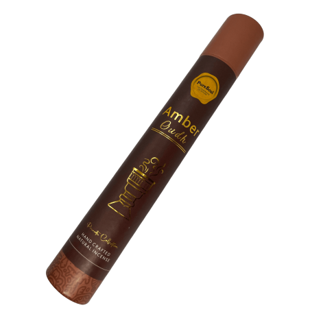 Amber Oudh Wierook Pure Soul AUM Fragrances - Hoge kwaliteit Indiase ambachtelijke wierook - 25gr.