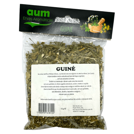 Guiné Herb AUM Fragrâncias 50gr. - Proteção contra todas as energias negativas