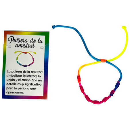 Pulseira Amizade 7 Nós - HOSTENATURA Lealdade, União e Carinho