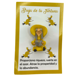 Hexe des Glücks - Esoterisches Amulett...