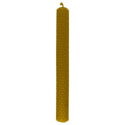 Vela de Miel Cera de Abeja Natural - 20x2cm - 45gr.