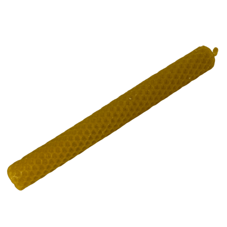 Vela de Miel Cera de Abeja Natural - 20x2cm - 45gr.