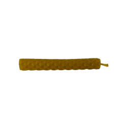 Vela de cera de abelha natural com mel - 10x1cm - 15gr.