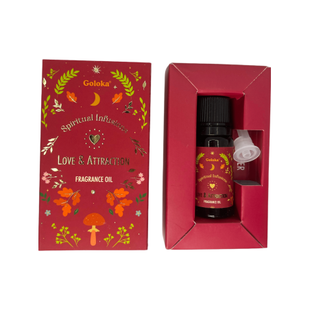 Olio profumato Amore e Attrazione GOLOKA Infusi Spirituali Amore e Attrazione 10ml.