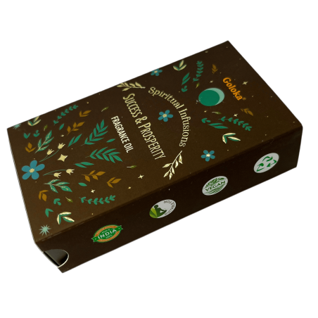 Aceite Fragancia Éxito y Prosperidad GOLOKA Spiritual Infusions Sucess & Prosperity 10ml.