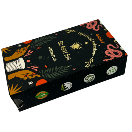 Aceite Fragancia Espanta Diablo GOLOKA Aleja el Mal Spiritual Infusions Go Away Evil 10ml.