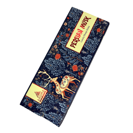 Encens Dhoop Almizcle Persa AROMA Fragrances Persian Musk Luxury Dhoop Sticks - Encens tibetà 15 barretes en capseta regal