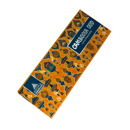 Dhoop Rökelse OUD AROMA Dofter Kambodja Oud Lyxiga Dhoop Sticks - Tibetansk Rökelse 15 pinnar i presentförpackning
