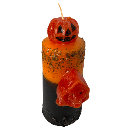 Lumânare specială de Halloween sperie spiritele HOSTENATURA - Include Rugăciunea