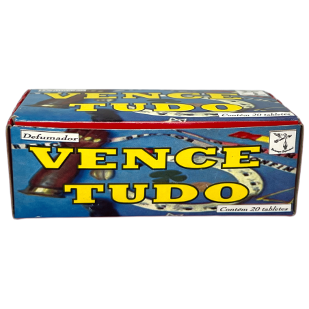 Spiritual Defumator Vence Tudo Spiritual Nature - ブラジル製 - 20 錠 - すべての障害を克服するために
