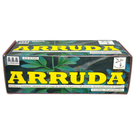 Defumatore Ruda Spiritual Nature - Prodotto in Brasile - 20 compresse - Purifica l'ambiente ed elimina le energie negative