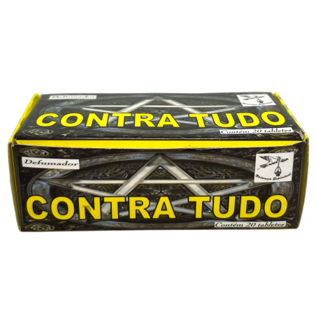 Spirituele Defumator tegen alle spirituele natuur - Gemaakt in Brazilië - 20 tabletten - Tegen alle negatieve energieën