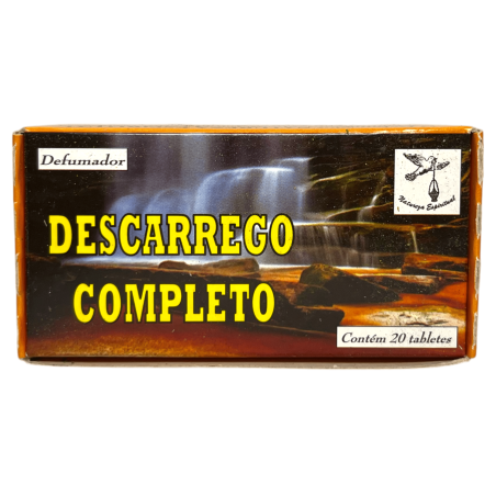 Spiritual Defumador Complete Descarrego Spiritual Nature - ブラジル製 - 20 錠 - 合計ダウンロード