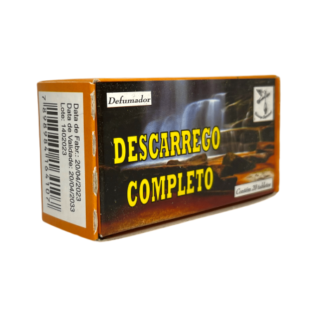 Spiritual Defumador Completo Descarrego Spiritual Nature - Fabricado no Brasil - 20 comprimidos - Download Total