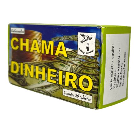 Defumador Espiritual Atrae Dinero Naturaleza Espiritual - Hecho en Brasil - 20 tabletas - Atrae Riqueza, Fortuna y Abundancia
