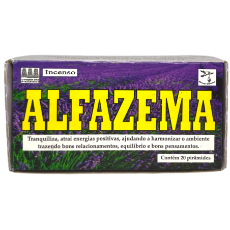 Spiritual Defumator Lavender Spiritual Nature - Tillverkad i Brasilien - 20 tabletter - Lugn och attraherar positiva energier