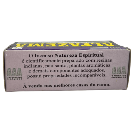 Spiritual Defumator Lavanda Spiritual Nature - Fabricat în Brazilia - 20 tablete - Liniște și Atrage Energii Pozitive