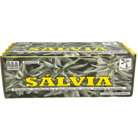 Defumador Espiritual Sage Spiritual Nature - Fabricado no Brasil - 20 comprimidos - Proteção, Purificação e Equilíbrio