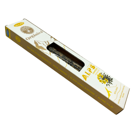 Incenso de Primavera Ullas Alps - Feito à Mão - Feito na Índia - 100% Natural - Incenso Orgânico ULLAS Alpes
