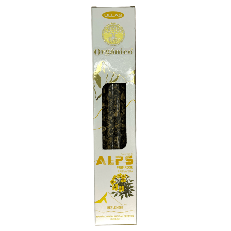 Ullas Alps Frühling Räucherstäbchen - Handgefertigt - Made in India - 100% natürlich - ULLAS Alps Bio Räucherstäbchen