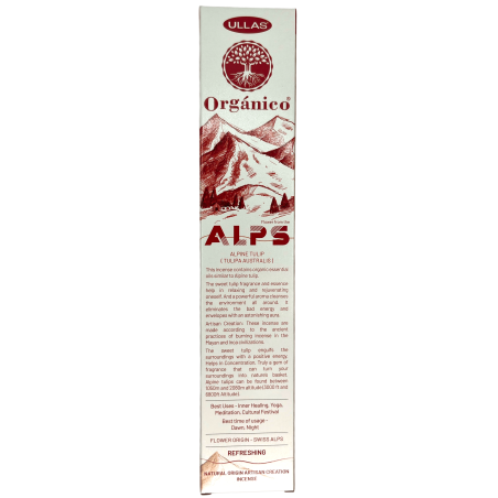 Ullas Alps Alpine Tulip Incense - Handmade - Made in India - 100% Natural - ULLAS Alps Organic Incense