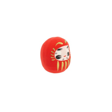 Czerwona Daruma Little Luck - Tradycyjna Japonia - Lalka Purpose