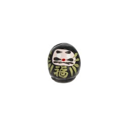 Daruma Negro Pequeño Protección - Tradicional...