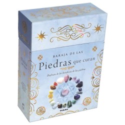 Baraja Piedras que Curan - Caja con libro y 40...