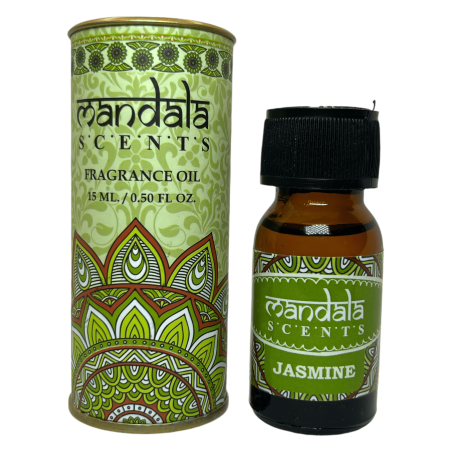 ジャスミンマンダラフレグランスフレグランスオイル15ml。