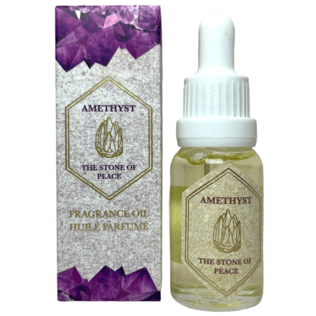 Ulei parfumat de ametist Peace Stone - Ulei parfumat de inspirație minerală Spirit of Equinox - 15ml.