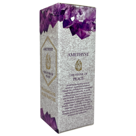 Peace Stone Amethyst Fragrance Oil - Spirit of Equinox Mineral-inspired Fragrance Oil - 15ml.