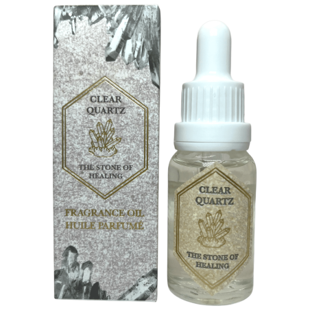 Huile parfumée au quartz pierre de guérison - Spirit of Equinox Huile parfumée d’inspiration minérale - 15ml.