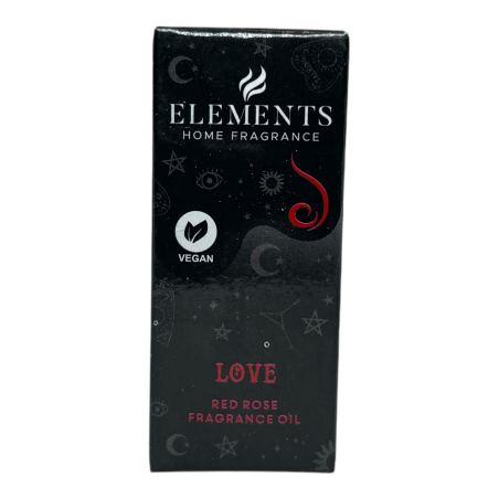 Love Red Rose Duftöl Spirit of Equinox Elements Raumduft Vegan 10ml.