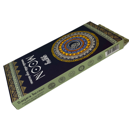 Gypsy Incense Luna White Sage Banjara Gipsy Moon Nomadic - 6 extra thick sticks