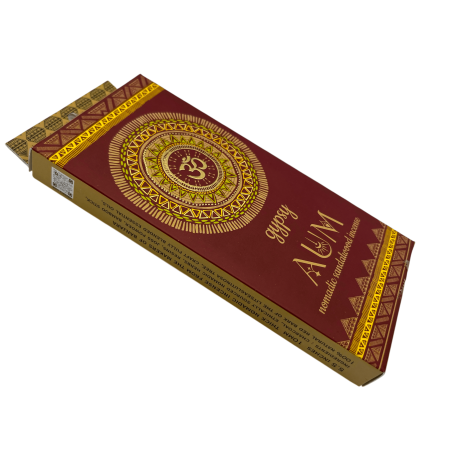 Encens Gypsy AUM Bois de Santal Banjara Gipsy Aum Nomadic - 6 sticks extra épais
