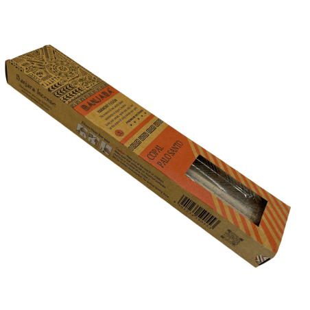 Banjara Palo Santo Kadzidło Copal Harmony Fusion Kadzidło Premium - 8 Pałeczek Rzemieślniczych