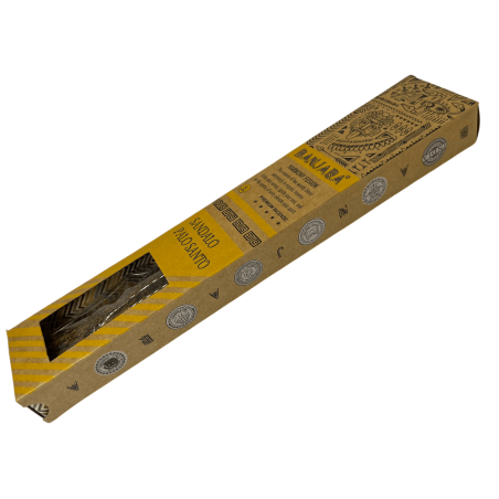 Banjara Räucherstäbchen Palo Santo Sandelholz Harmony Fusion Premium Räucherstäbchen - 8 Bastelstäbchen