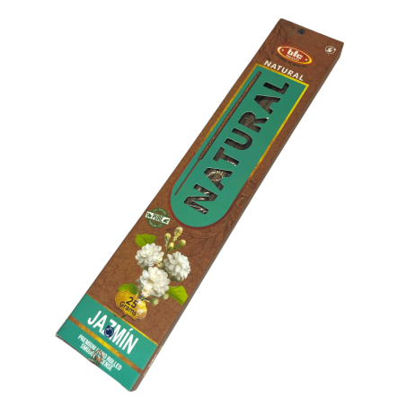 Incenso de Jasmim Orgânico Natural BIC - Caixa de 25 gramas