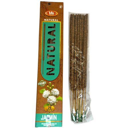 BIC Natuurlijke Biologische Jasmijn Wierook - doos van 25 gram