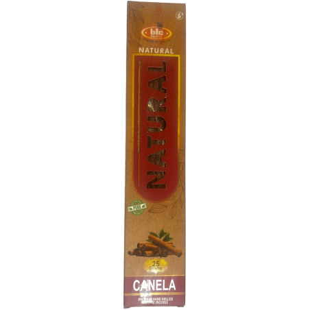 BIC Incenso Naturale Bio alla Cannella - Scatola da 25 grammi