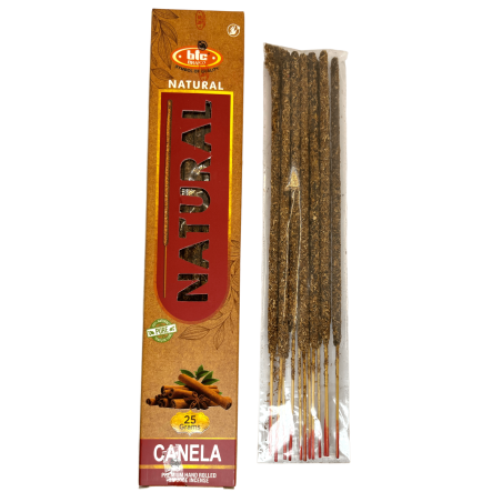 BIC Natural Organic Cinnamon Rökelse - 25 gram låda