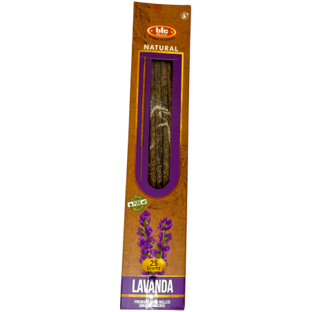 Incienso Lavanda Orgànic BIC Natural - Caixeta de 25 grams