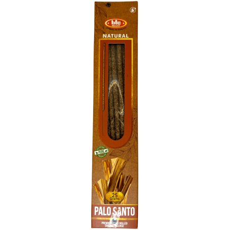 BIC Natural Organic Palo Santo Räucherstäbchen - 25 Gramm Schachtel