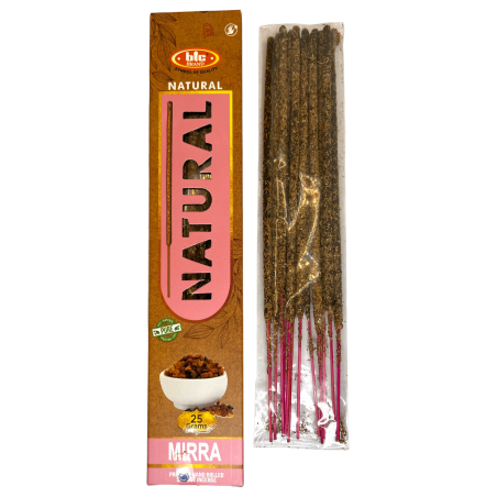 Incenso de Mirra Orgânica Natural BIC - Caixa de 25 gramas