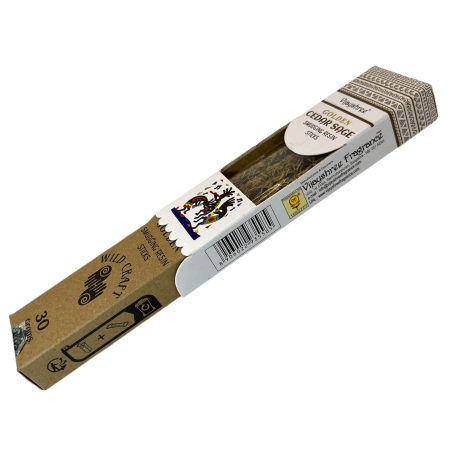 Cedar Weihrauch und Salbei Golden Vijayshree Wild Craft Cedar Sage Hochwertige Bastelruten - 30 Gramm.