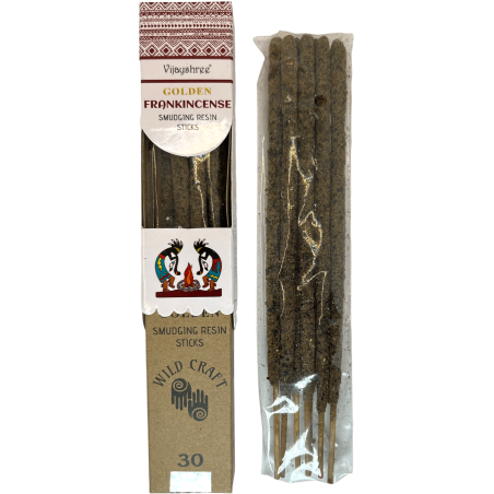 Frankincense Golden Vijayshree Wild Craft Frankincense Frankincense High quality craft sticks - 30 grams.