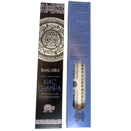 Etniczne kadzidło Nag Champa Banjara Aztece - 1 opakowanie 15gr.