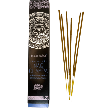 Encens Aztèque Ethnique Nag Champa Banjara - 1 paquet de 15gr.