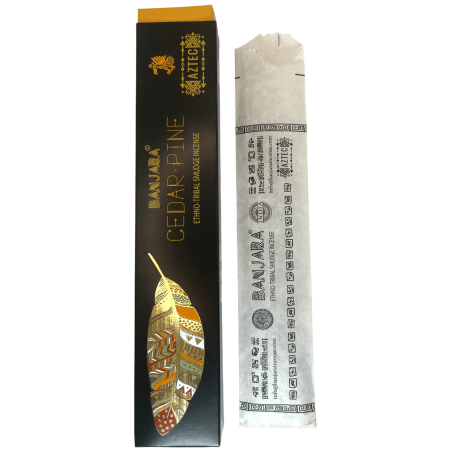Tămâie etnică cedru Banjara aztec - 1 pachet de 15gr.