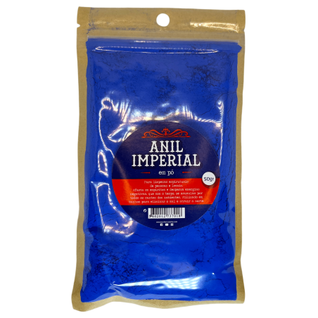 Imperial Indigo in Authentiek Braziliaans Poeder 50gr. - Blauw Poeder voor spirituele reinigingen en energetische reinigingen